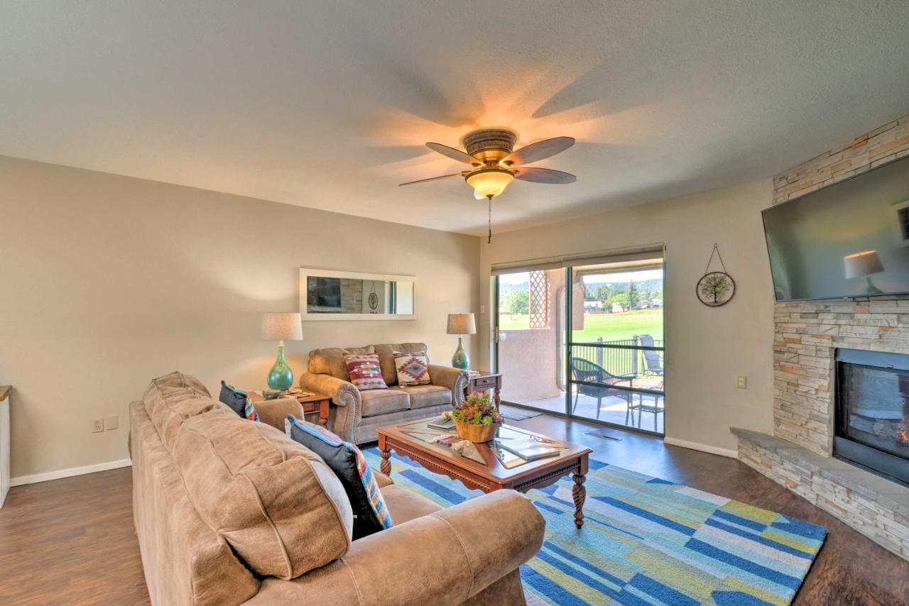 Bright Ruidoso Condo With Deck And Golf Course Views! Exteriér fotografie